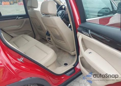 2015 BMW X3 xDrive28I из США, поврежденный, VIN 5UXWX9C58F0D59513